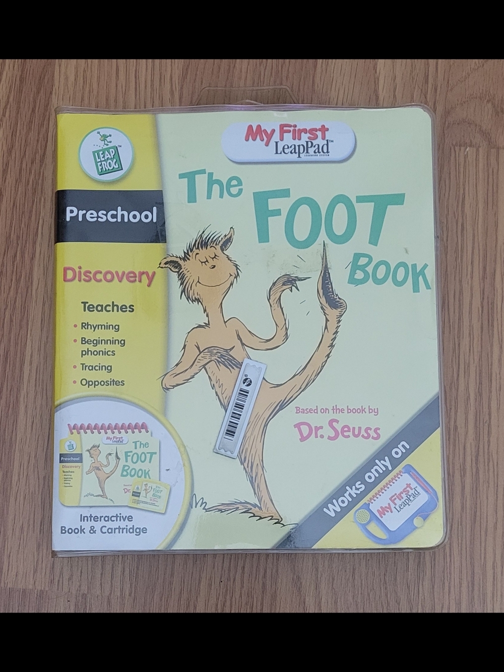 My First LeapPad "The Foot Book" Dr. Seuss - New
